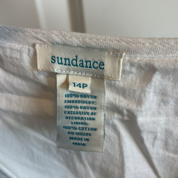 Embroidered Sundress. Size 14p - Picture 9 of 12